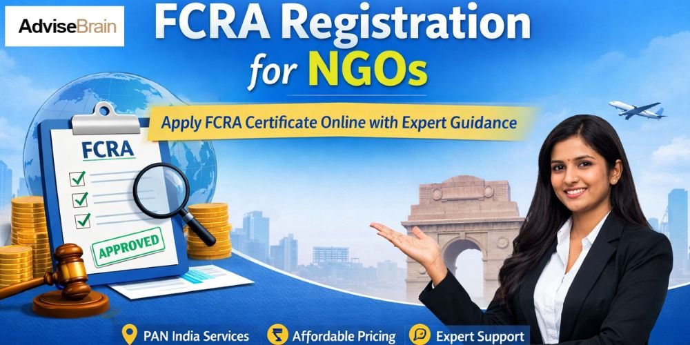FCRA Registration for NGOs – Apply FCRA Certificate Online with Expert Guidance